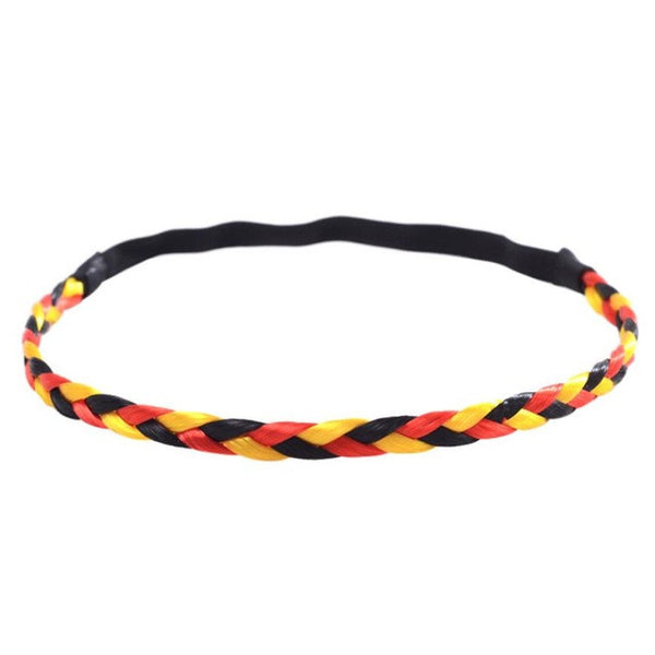 Fashion 3 Colors Weave Headband Fashion Boho Ladies Braid Hair Head Band For Women Beach Party Headbands haar accessoires - lovell-shop