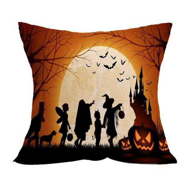Halloween Pillow Case Sofa Waist Throw Cushion Cover Home Decor - lovell-shop