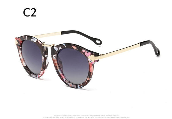 Round Retro Sunglasse For Women - lovell-shop