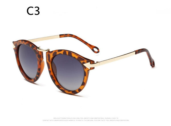 Round Retro Sunglasse For Women - lovell-shop