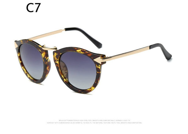 Round Retro Sunglasse For Women - lovell-shop